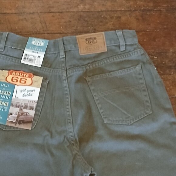 Route 66 Average 13/14 Relaxed 5 POCKET Womens Jeans - Picture 4 of 5